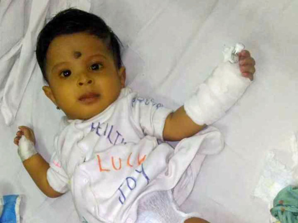 Help Seven month old Baby Ved with Liver failure