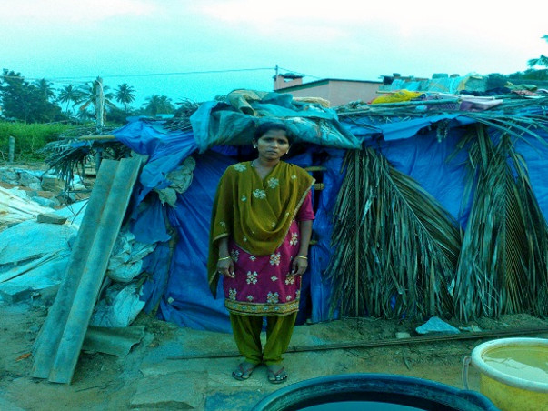 I am fundraising to help a single mom and her kids build their Home