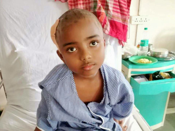 Help the Little Child Fighting with Brain Tumor