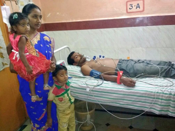 Support Farmer Muni Naresh For Heart And Lung Transplant
