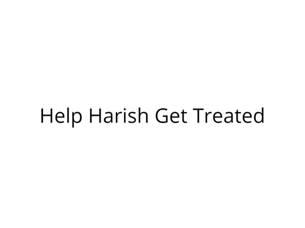 Help Harish Fight Kidney Failure