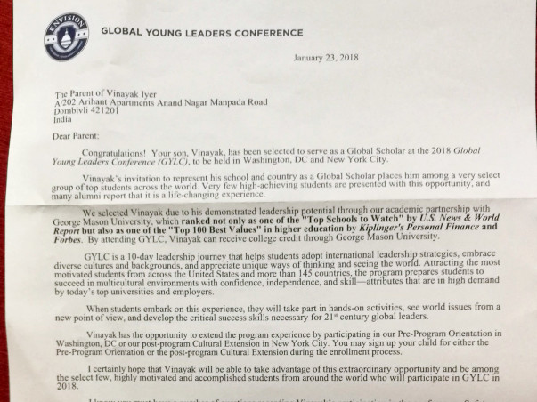 Help Me Attend Global Young Leaders Conference In New York City
