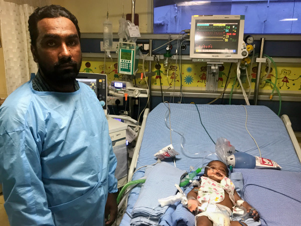 Help 4-month-old Sufiyan Who Has Been Struggling To Breathe From Birth