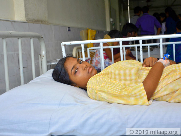 17-year-old Narmadha needs urgent help to fight cancer