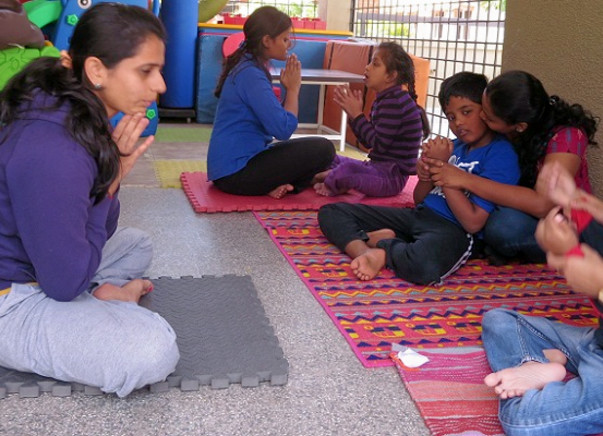 Let's help special children in Bangalore through Yoga therapy