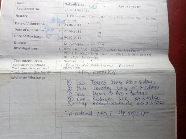 Help Sukanti Das Suffering from Kidney Failure.