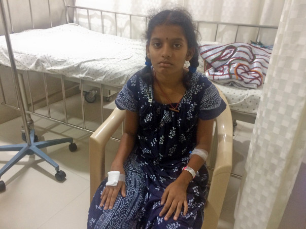 Help Hushitha undergo chemotherapy for blood disorder