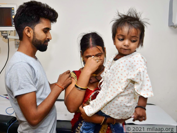 Baby Mahi needs your help to fight cardiac disease