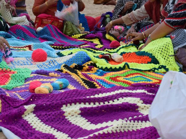 We (The MICQ Group) are fundraising to bag a Guinness world record for India by making the largest Crochet blanket.