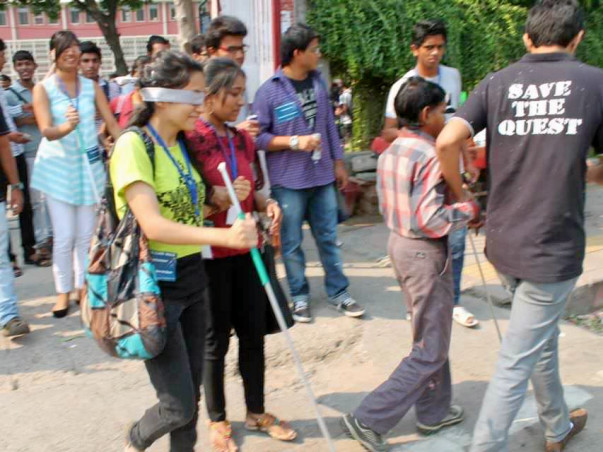 Gift A White Cane To People With Visual Impairment