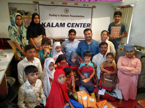 Support for 1 Kalam Center and Benefit 25 slum Kids