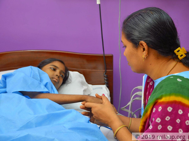 Yamini needs your help to fight disease