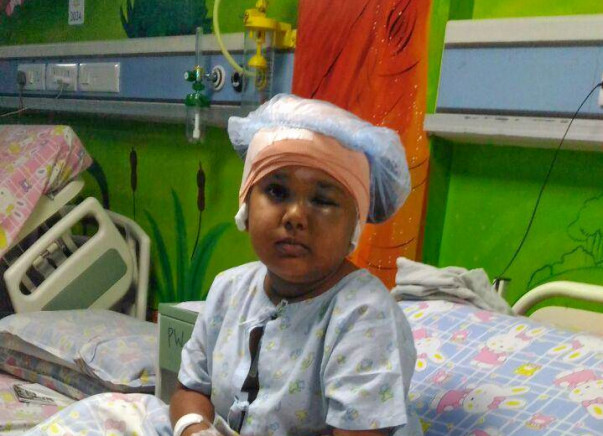 Help Thamarai with Brain tumor