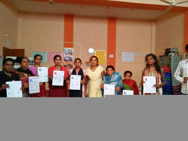 Computer education for disabled students for poor background students