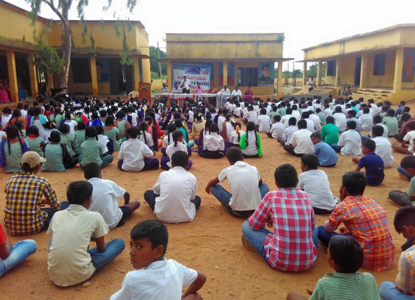 Library In Rural Area For 500 School Children