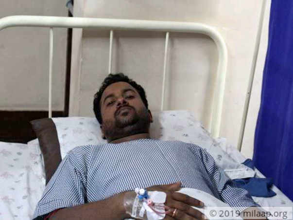 28-year-old Tapas will continue to suffer in pain without a surgery