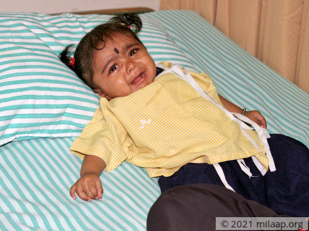 8-Month-Old Gets Painful Injections Every Day Because Of Blood Disease