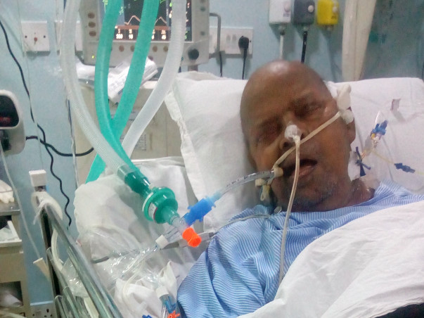 Please help my grandfather. Save his life.
