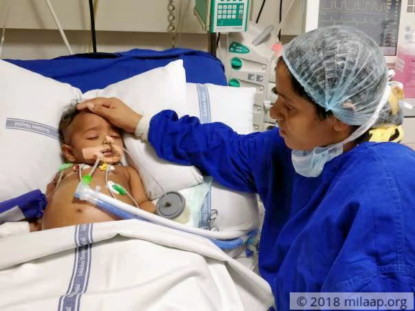 Baby Girl Fighting Mix Of Two Kinds Of Cancer Is Critical In The ICU