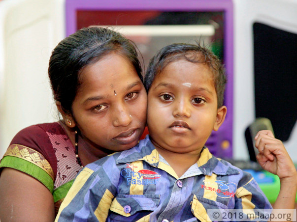 This 6-year-old boy can only survive with chemotherapy
