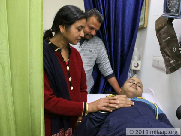Ankit Kumar needs your help to undergo Chemotherapy