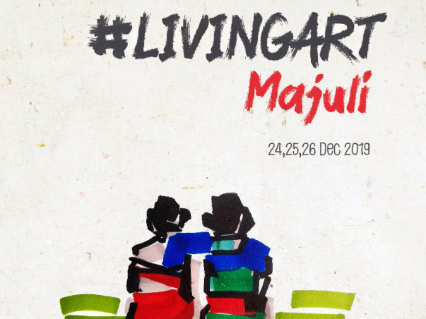 #livingart2019-Community Engagement Initiative -Majuli