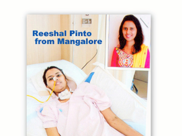 Help Reeshal Pinto With Her Sustained Spinal Cord Injury
