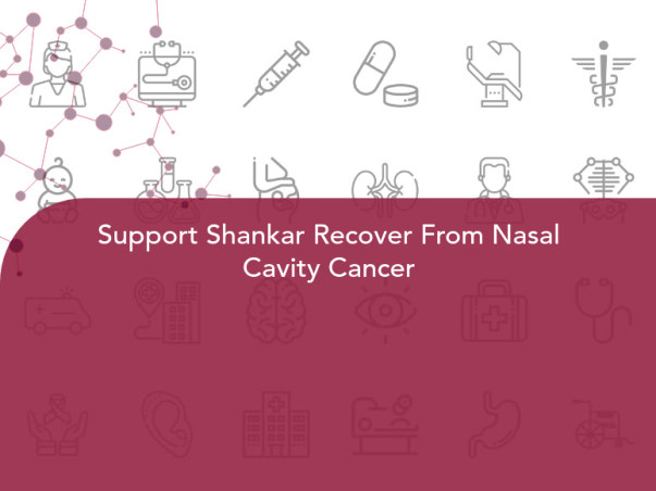 Support Shankar Recover From Nasal Cavity Cancer