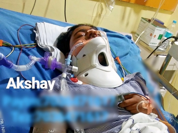 Help Akshay Recover From Severe Injuries