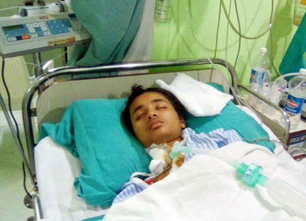 Riya, 16, needs your help to recover from a spinal injury