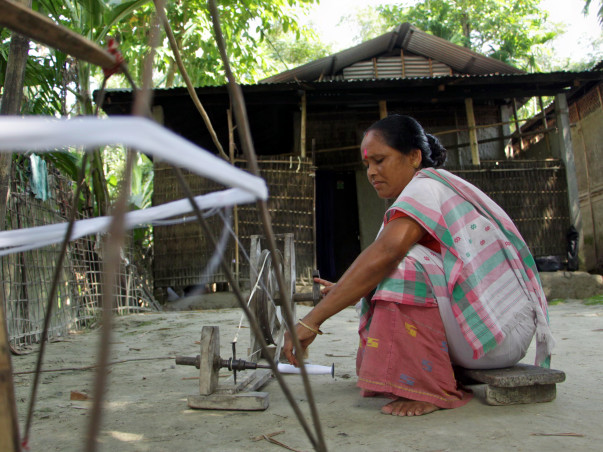 Attempt To Light Up The Homes Of Weavers In Assam