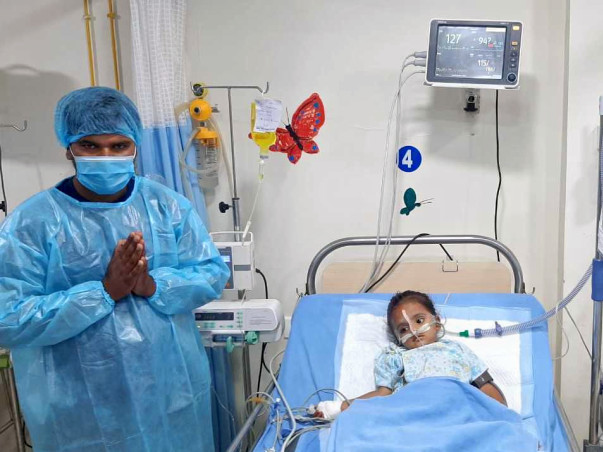 Support Rudra Recover From Pneumonia
