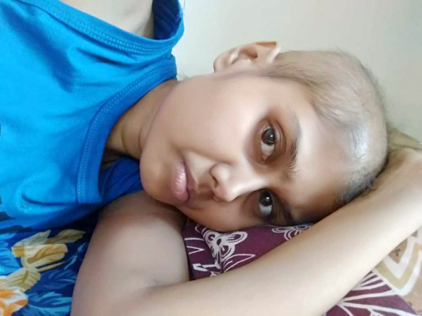 Ovarian Cancer Has Robbed This Young Girl Of All Her Happiness