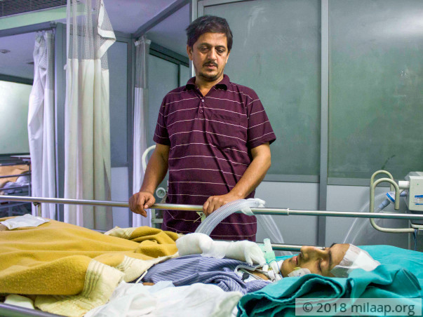 Even After 2 Years of Accident Father Is Struggling To Save His Son