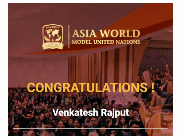 Support me in Representing India at United Nations