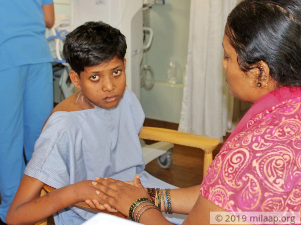 Master Praveen needs your help to undergo his treatment