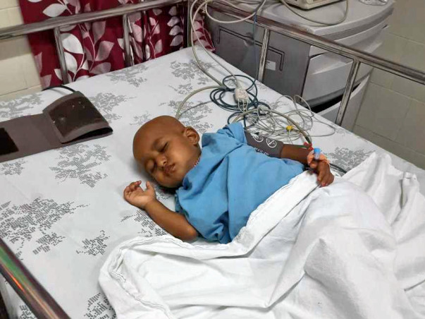 2 years old Dimpanna R needs your help fight blood cancer (Acute lymphoblastic leukemia)