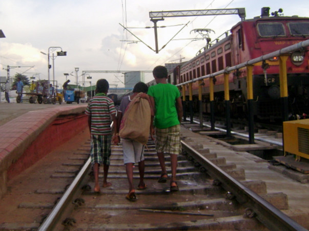 Fundraising for Railway Children, film inspired by the real incidences experienced by the NGO Saathi & from research book “Rescuing Railway Children”