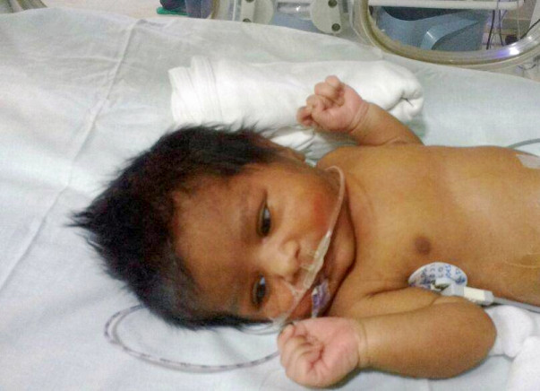 Help save Lakshmi and Nagaraj's 1 week-old baby