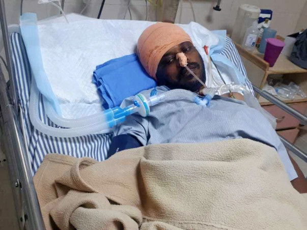 Help Amit Churi fight Craniotomy defect / Intra Crenial Bleed