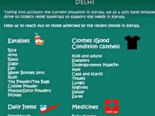 Kerala Flood Relief