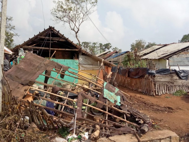 Retrieve people Shelters of GAJA Cyclone affected area