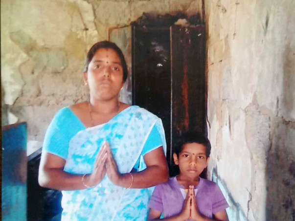 Help Rekha And Her Children Reconstruct Their Destroyed House