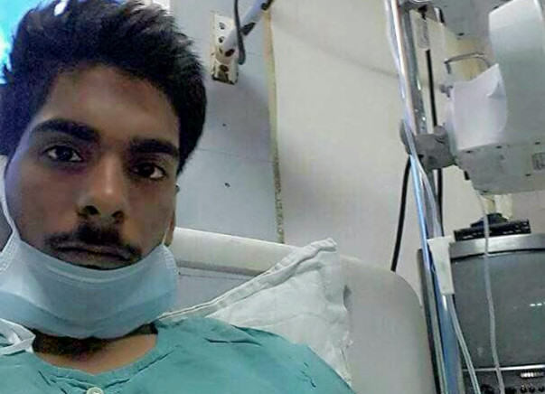 Help-Abhishek get immediate treatment against cancer and stand up