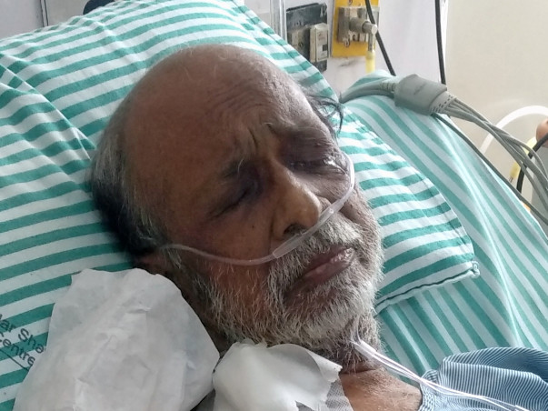 Support My father Recover from Infection In Eye And Kidney Disease