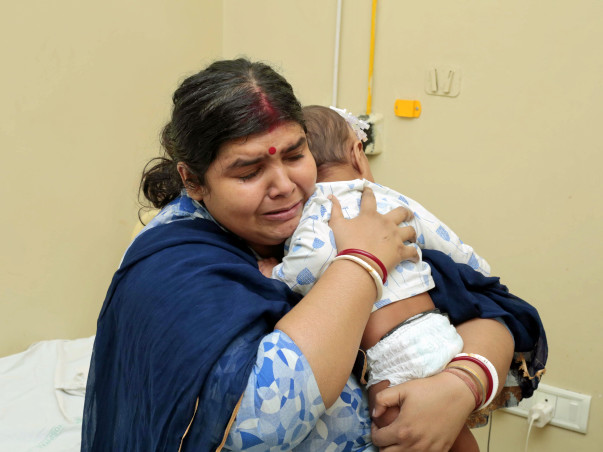 Helpless Mother Struggles To Save 7-Month-Old Baby's Life