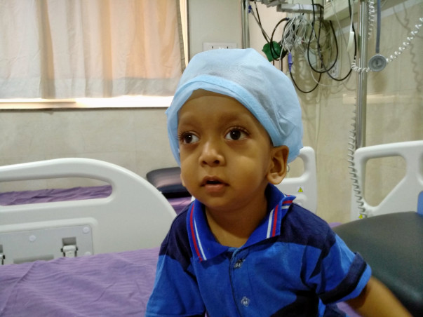This baby boy will lose his vision without a bone marrow transplant