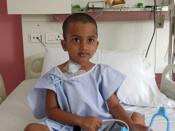 Help 3 Year Old Saksham Fight Blood Cancer.