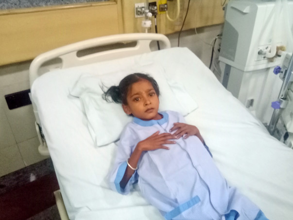 10-year-old Anusha with Cardiac failure urgently needs surgery