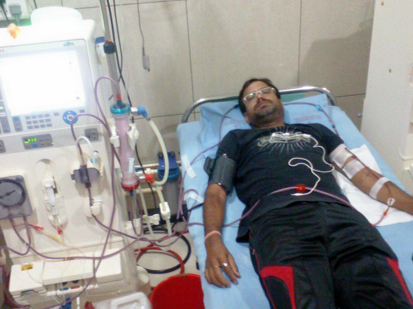 Help Mazid khan for kidney transplantation.